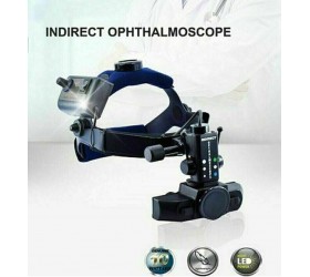 Oftalmoscópio indireto binocular de fundo oftálmico recarregável com lente 20d