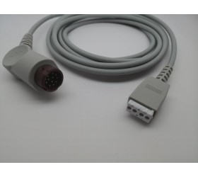 Cabo adaptador para transdutor de pressão arterial do conector Utah
