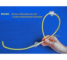 Fio Guia (Bougie) Ventilado para Intubação Traqueal - Adulto 15F