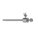 Canula Bainha para trocater tipo janela, com torneira para CO², 5mm x 11cm de comprimento, rosqueável Canula Bainha para trocater tipo janela, com torneira para CO², 5mm x 11cm de comprimento, rosqueável