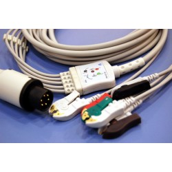 Cabos de ECG Compatíveis com DIXTAL