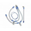 CIRCUITO RESPIRATÓRIO ADULTO COM DRENOS E LINHA PROXIMAL