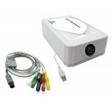 Eletrocardiógrafo ECG USB DL660 Vet com 12 derivações Eletrocardiógrafo ECG USB DL660 Vet com 12 derivações