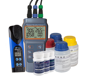 Medidor Multiparâmetro (pH/Cond/OD/Temp/TDS)