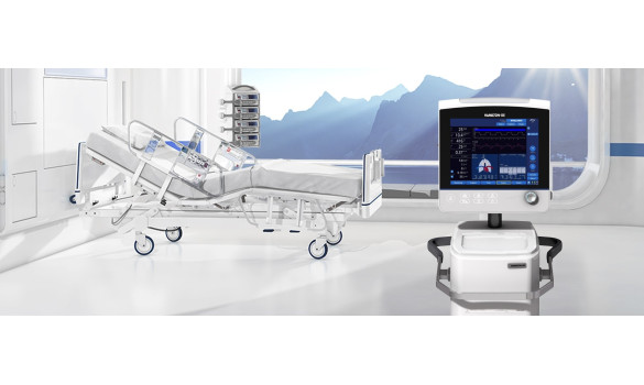 Umidificador Respiratório aquecido de Alto Fluxo e Ventilador Pulmonar CPAP , BIPAP
